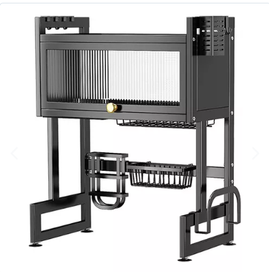 Escurridor de Platos con Gabinete Multifunción
