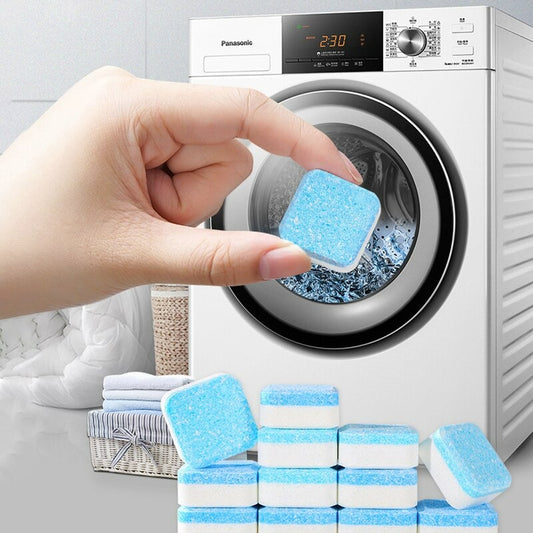 Tabletas Limpiadoras para Lavadora x 12 unidades – Limpieza Profunda y Sin Esfuerzo